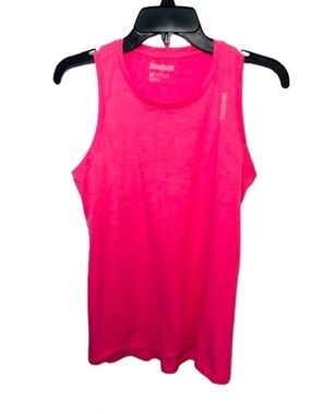 Reebok Women's Pink Performance Tank Top Medium